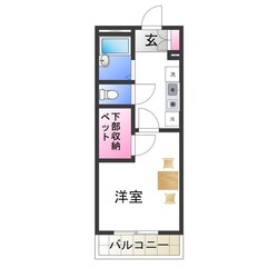 レオパレスのぞみの物件間取画像